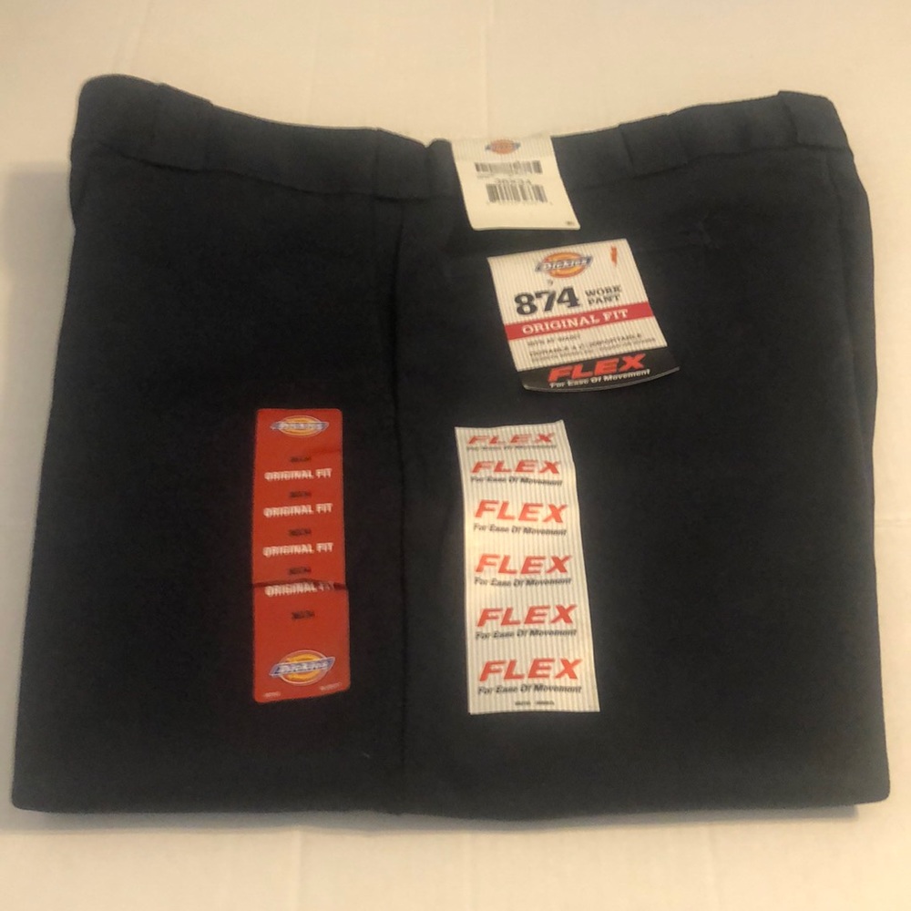 Dickies 874 Original fit work pant dark navy 36x34 *NWT*